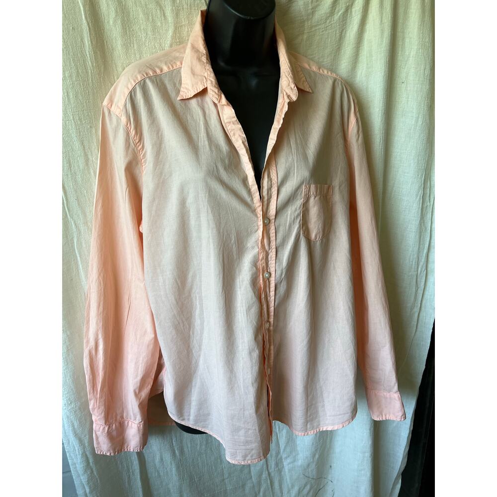 Frank and Eileen “Eileen” peachy button down women’s shirt long sleeve